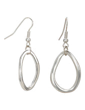 Load image into Gallery viewer, Simple Silver Trio Earring Set

