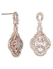Load image into Gallery viewer, Fancy Rose Gold Evening Jewelry Set
