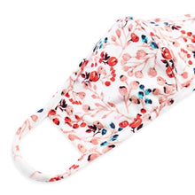 Load image into Gallery viewer, Floral Berry Vine Reuseable Face Mask
