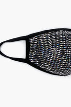 Load image into Gallery viewer, Pre-Order Silver Sequin Printed Fashion Face Mask
