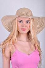 Load image into Gallery viewer, Spring Break Wide Brim Floppy Hat
