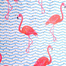 Load image into Gallery viewer, Pre-Order Flamingo Rhinestone Tote Beach Bag
