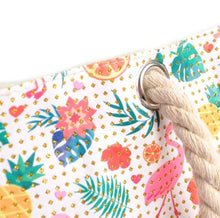 Load image into Gallery viewer, Tropical Rhinestones Tote Bag
