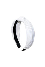 Load image into Gallery viewer, Pleated C-Shaped Headband

